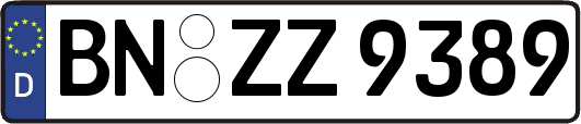 BN-ZZ9389