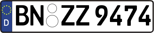 BN-ZZ9474