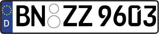 BN-ZZ9603