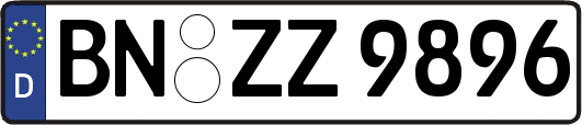 BN-ZZ9896