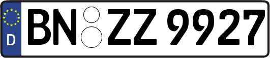 BN-ZZ9927