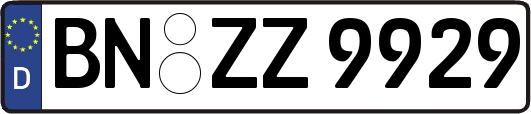 BN-ZZ9929