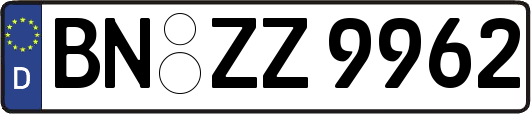 BN-ZZ9962