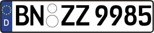 BN-ZZ9985