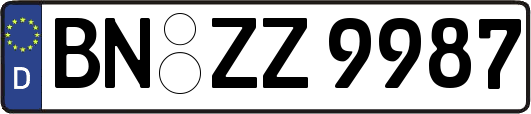 BN-ZZ9987