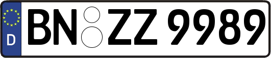 BN-ZZ9989