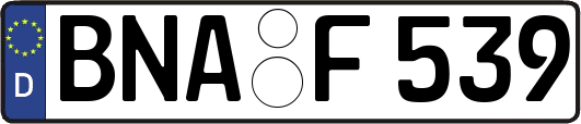 BNA-F539
