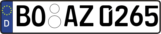 BO-AZ0265