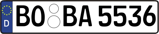 BO-BA5536