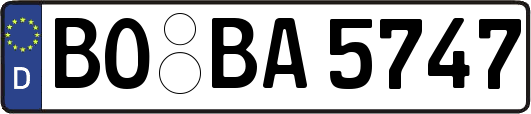 BO-BA5747