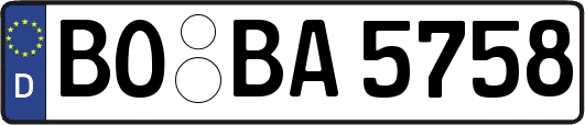 BO-BA5758