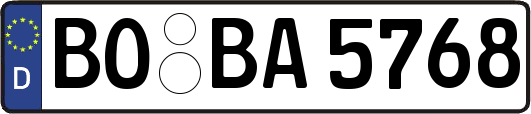 BO-BA5768