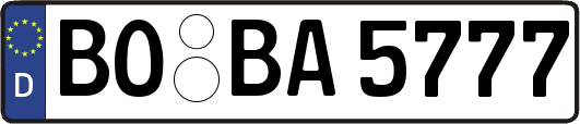 BO-BA5777