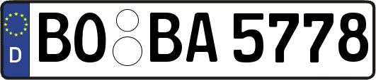 BO-BA5778