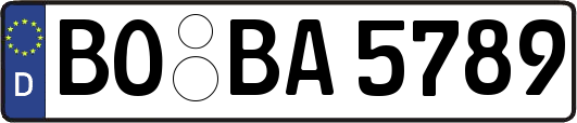 BO-BA5789
