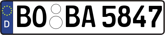 BO-BA5847