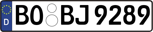 BO-BJ9289