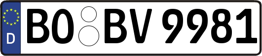 BO-BV9981