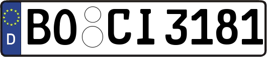 BO-CI3181