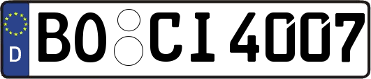BO-CI4007