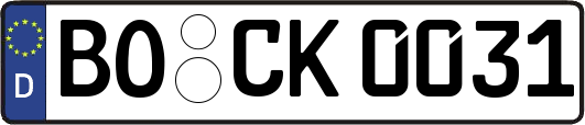 BO-CK0031