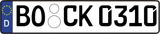 BO-CK0310