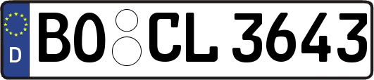 BO-CL3643