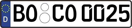 BO-CO0025