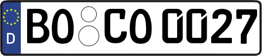 BO-CO0027