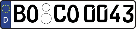 BO-CO0043