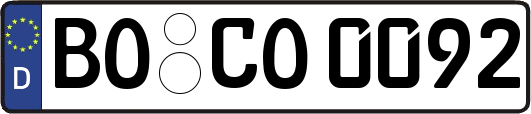 BO-CO0092