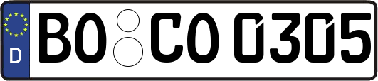 BO-CO0305