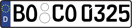 BO-CO0325