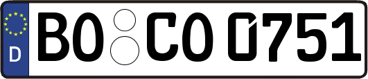 BO-CO0751