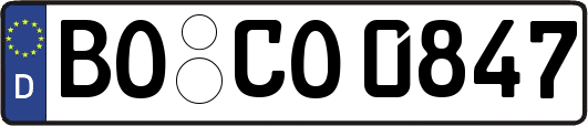 BO-CO0847
