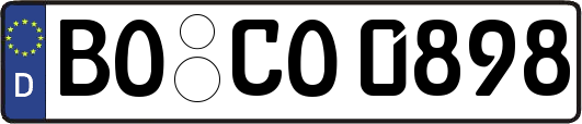 BO-CO0898