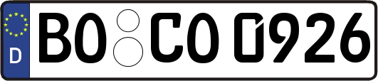 BO-CO0926
