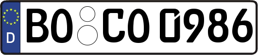 BO-CO0986