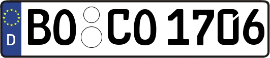 BO-CO1706