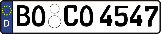 BO-CO4547