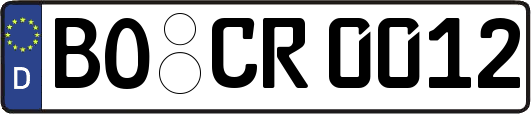 BO-CR0012