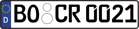 BO-CR0021