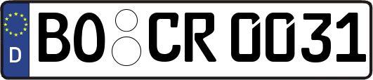 BO-CR0031