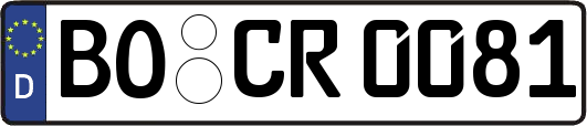 BO-CR0081