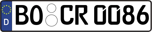 BO-CR0086