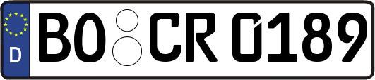 BO-CR0189