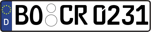 BO-CR0231