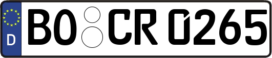 BO-CR0265