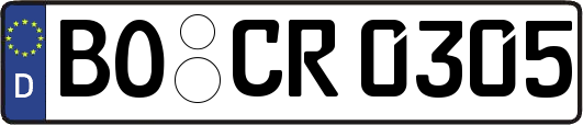BO-CR0305