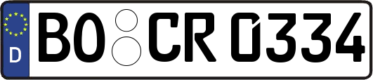 BO-CR0334